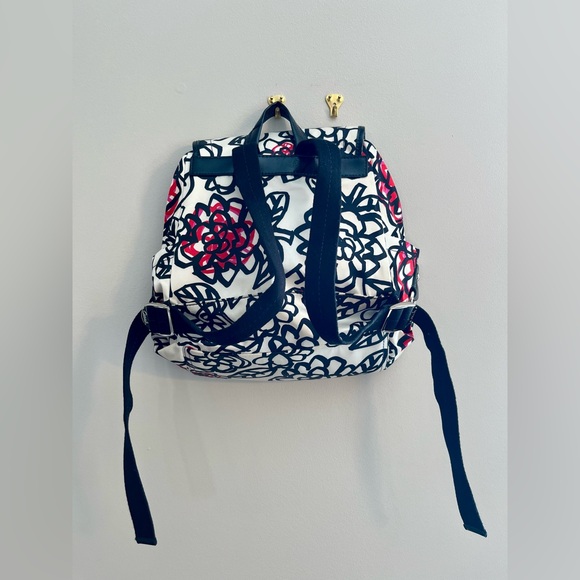 COACH White, Red, and Black Daisy Floral Backpack and COACH Dust Bag - Picture 2 of 7